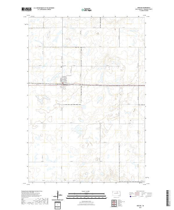USGS Topographic Map – Roscoe