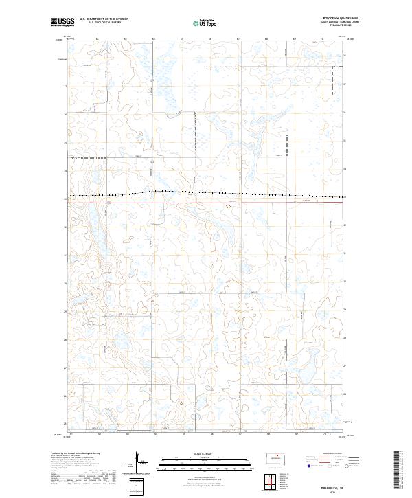 USGS Topographic Map – Roscoe NW