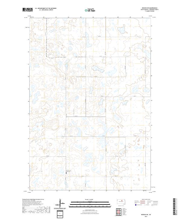 USGS Topographic Map – Roscoe SW