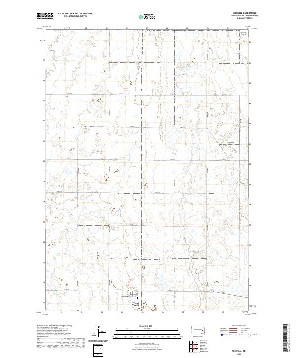 USGS Topographic Map – Roswell