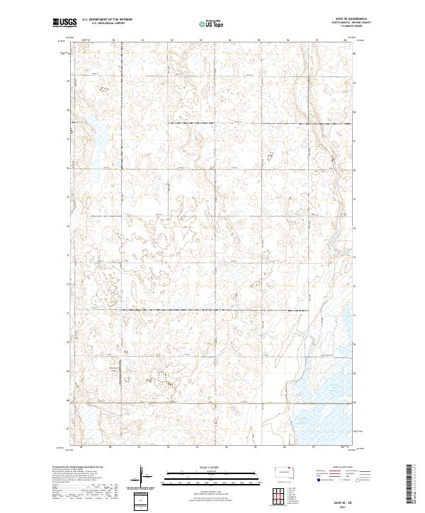 USGS Topographic Map – Savo SE