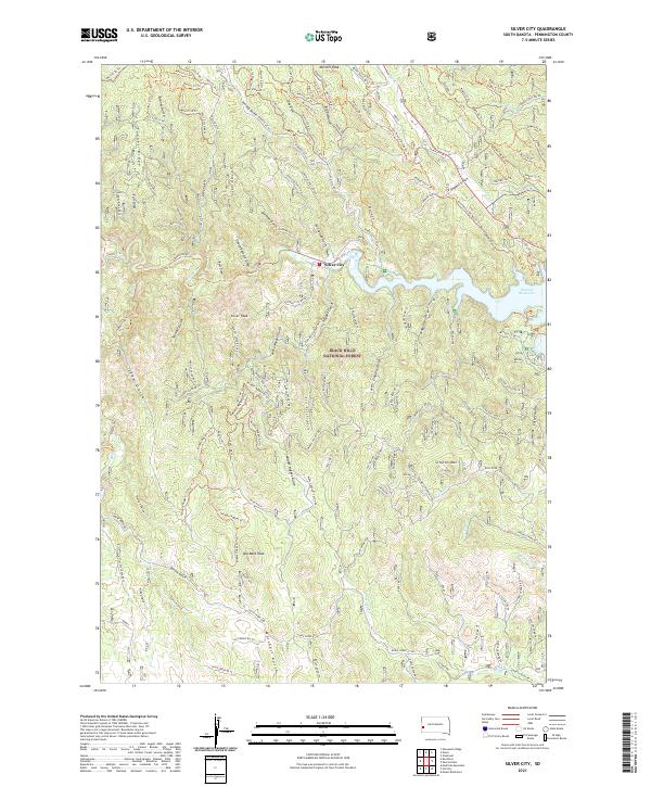 USGS Topographic Map – Silver City