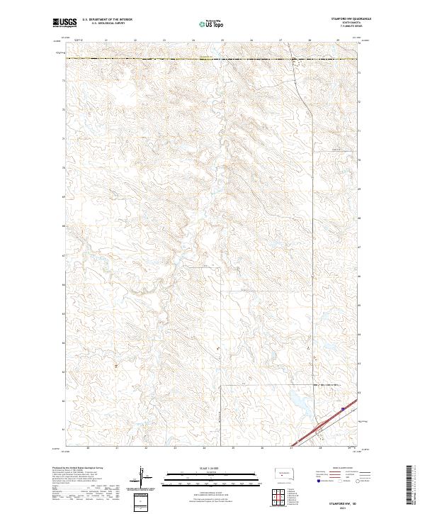 USGS Topographic Map – Stamford NW