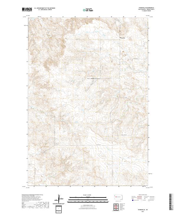 USGS Topographic Map – Stoneville
