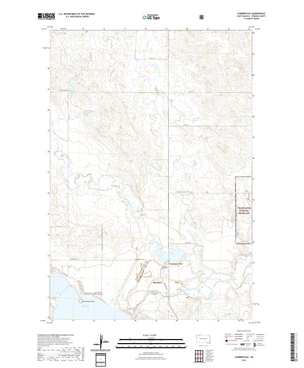 USGS Topographic Map – Summerville