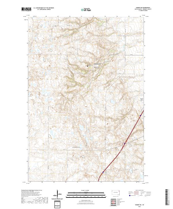 USGS Topographic Map – Summit NE
