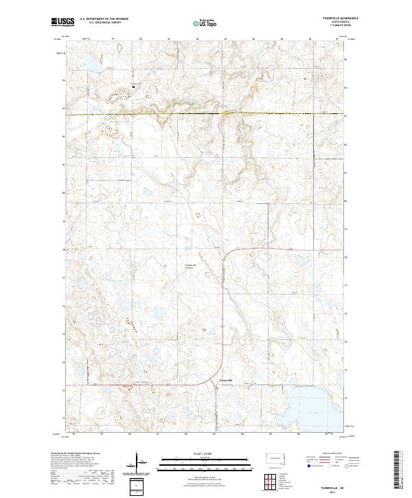 USGS Topographic Map – Tunerville