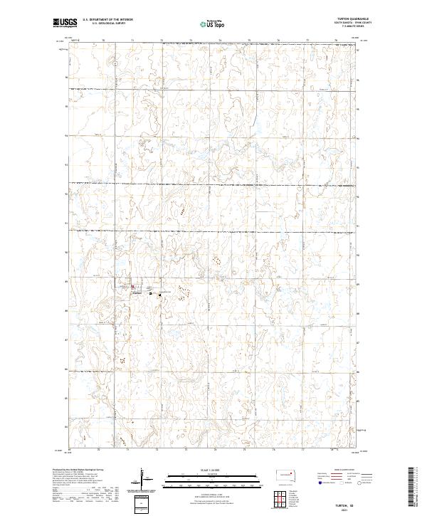 USGS Topographic Map – Turton