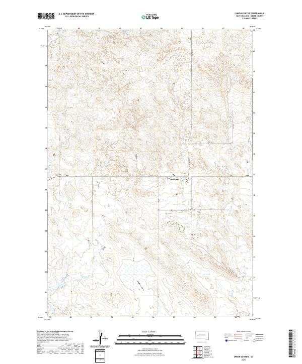 USGS Topographic Map – Union Center
