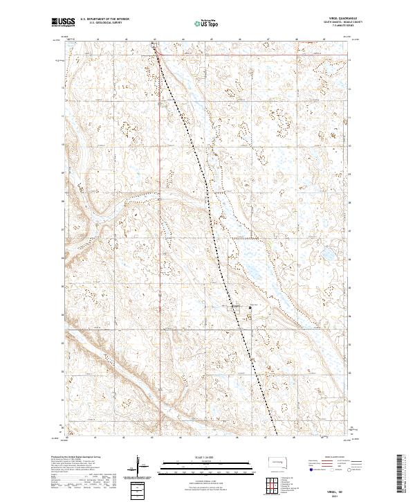USGS Topographic Map – Virgil