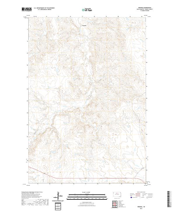 USGS Topographic Map – Virginia