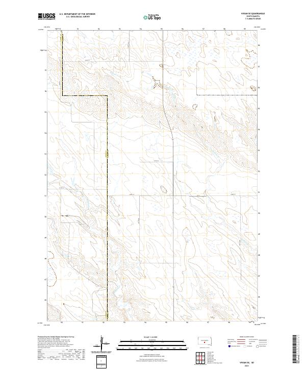 USGS Topographic Map – Vivian SE