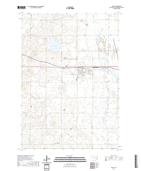 USGS Topographic Map – Volga