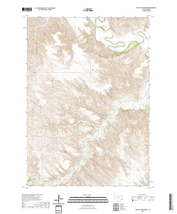 2021 Map of West of Westover, 2021 Print