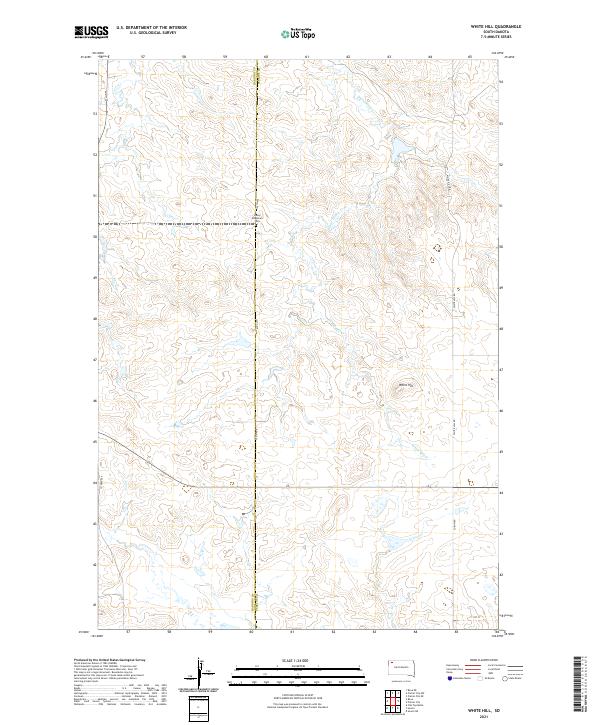 USGS Topographic Map – White Hill