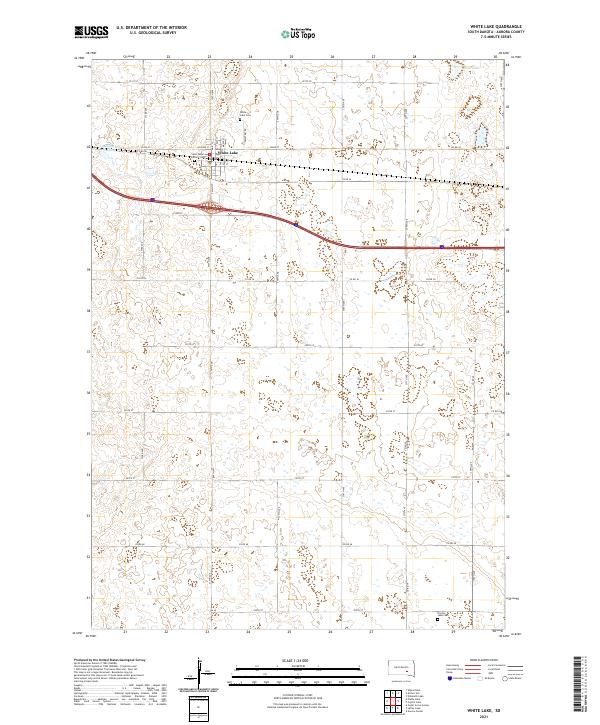 USGS Topographic Map – White Lake
