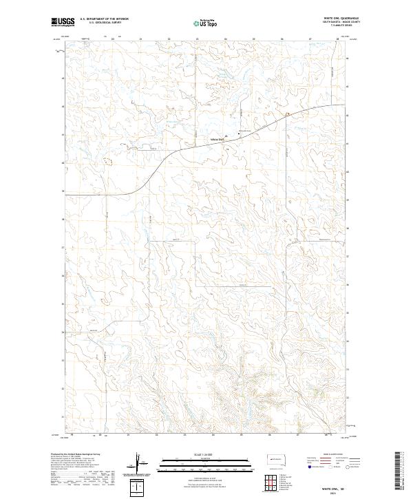 USGS Topographic Map – White Owl