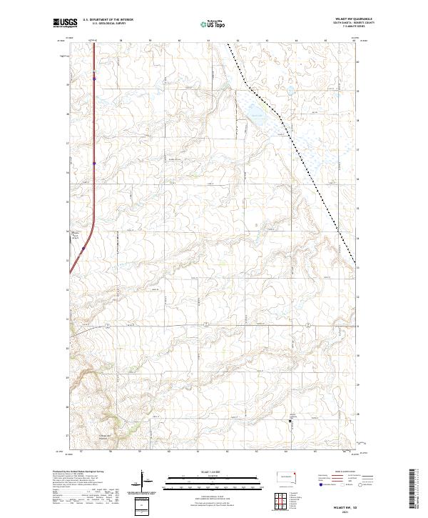 USGS Topographic Map – Wilmot NW