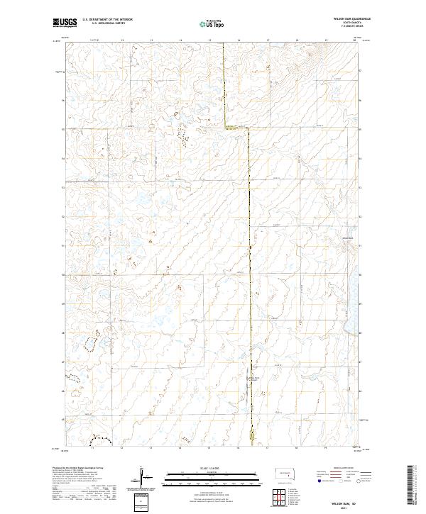 USGS Topographic Map – Wilson Dam