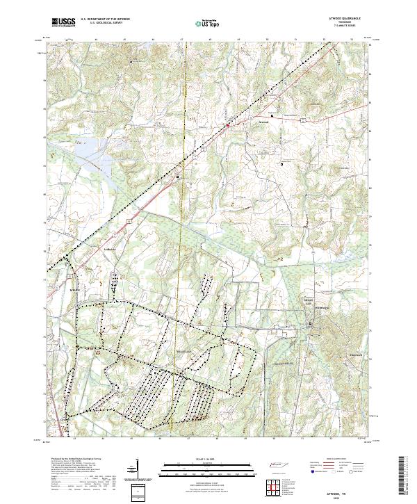 USGS Topographic Map – Atwood