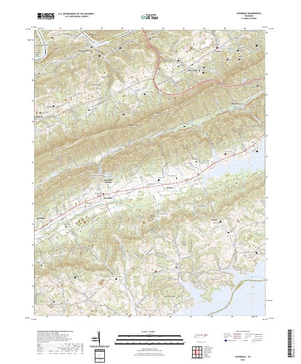 USGS Topographic Map – Avondale