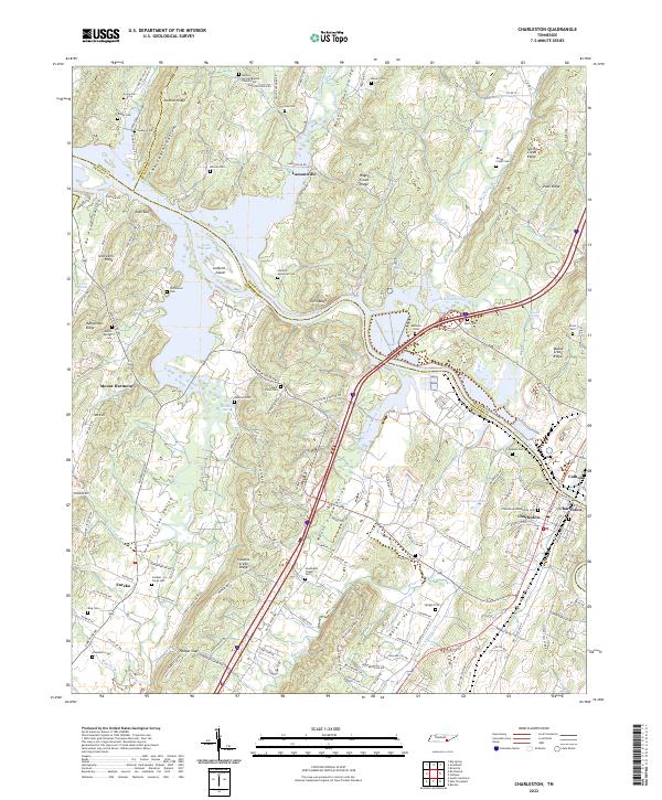 USGS Topographic Map – Charleston