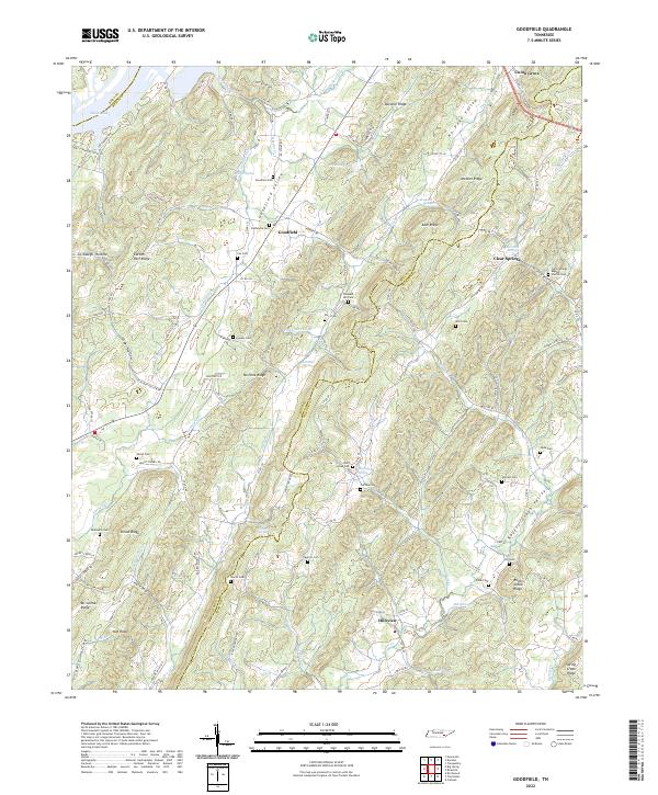 USGS Topographic Map – Goodfield
