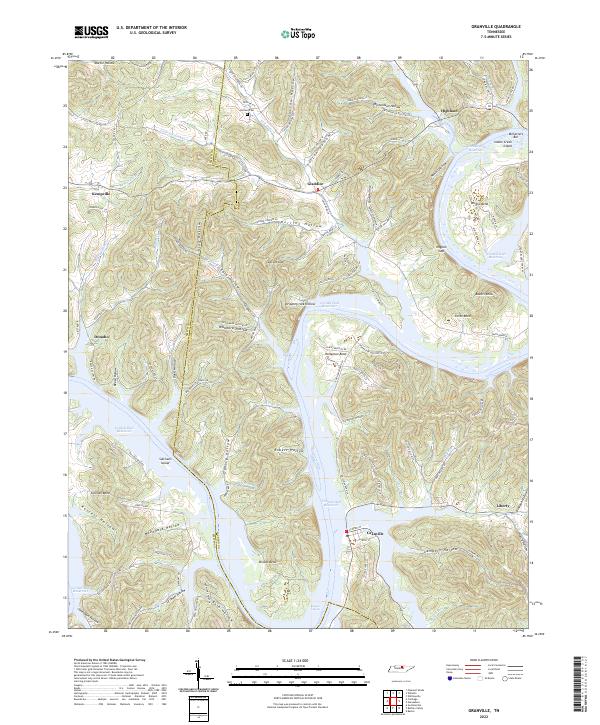 USGS Topographic Map – Granville