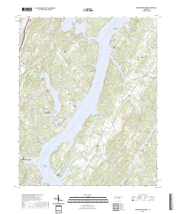 USGS Topographic Map – Grasshopper Creek