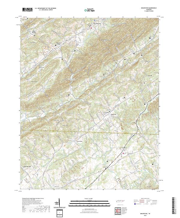 USGS Topographic Map – Graveston