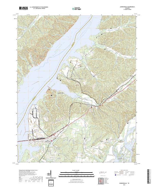 USGS Topographic Map – Johnsonville