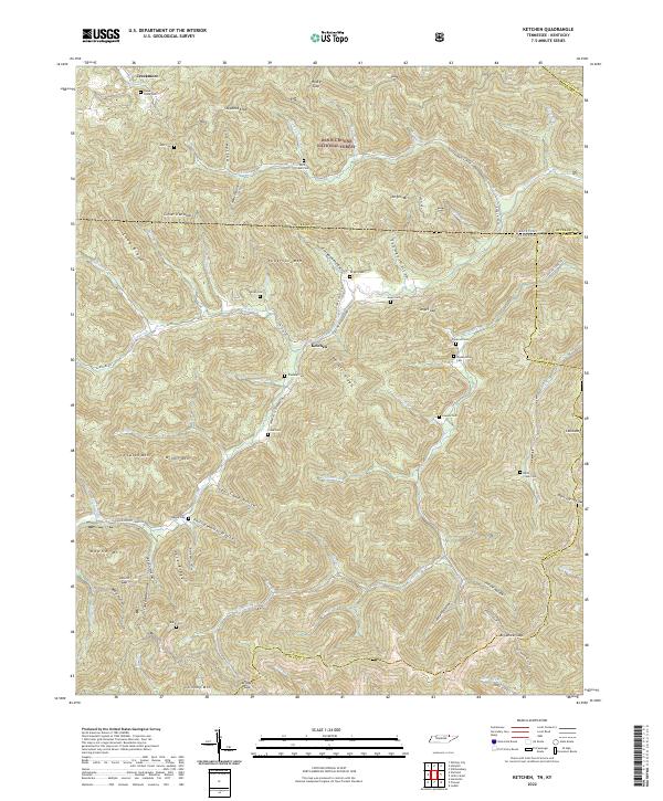 USGS Topographic Map – Ketchen