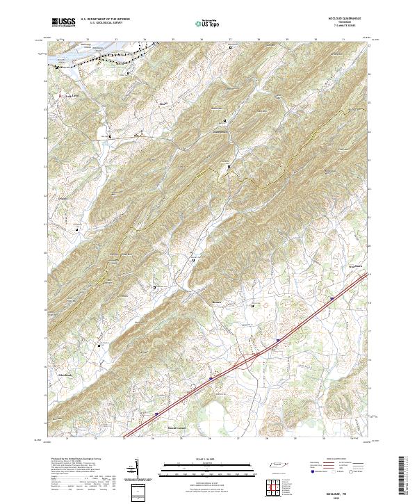 USGS Topographic Map – McCloud