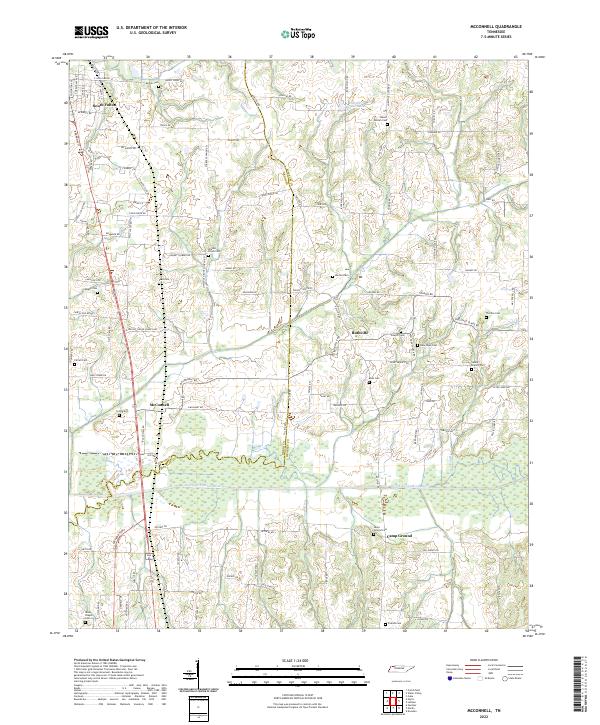 USGS Topographic Map – McConnell
