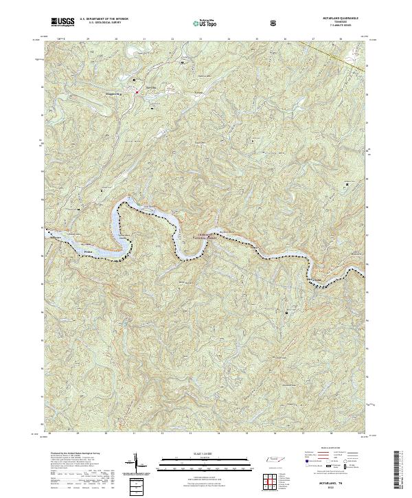 USGS Topographic Map – McFarland