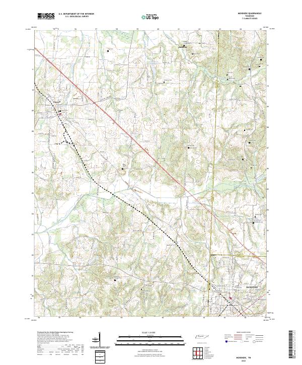 USGS Topographic Map – McKenzie