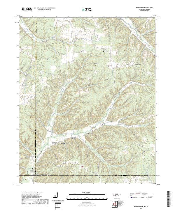 USGS Topographic Map – Ransom Stand