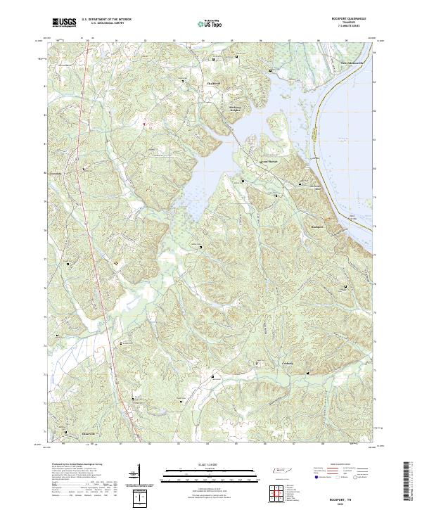 USGS Topographic Map – Rockport