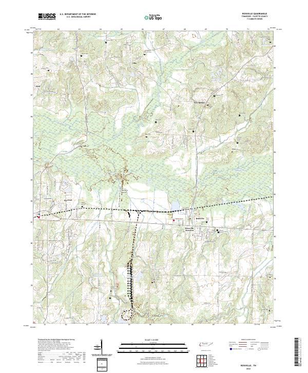 USGS Topographic Map – Rossville