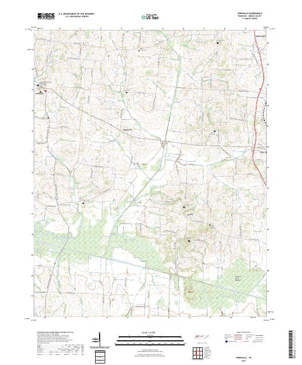 USGS Topographic Map – Yorkville