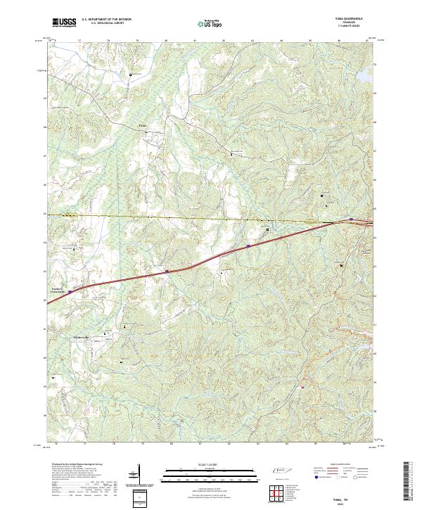 USGS Topographic Map – Yuma