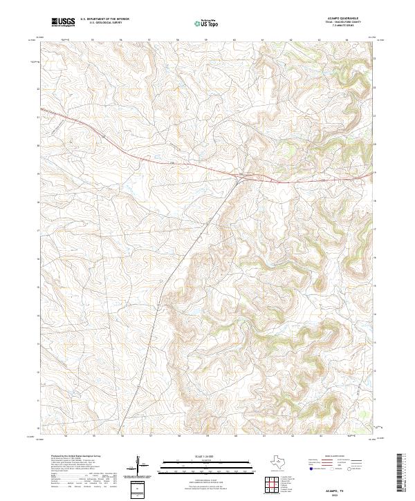 USGS Topographic Map – Acampo