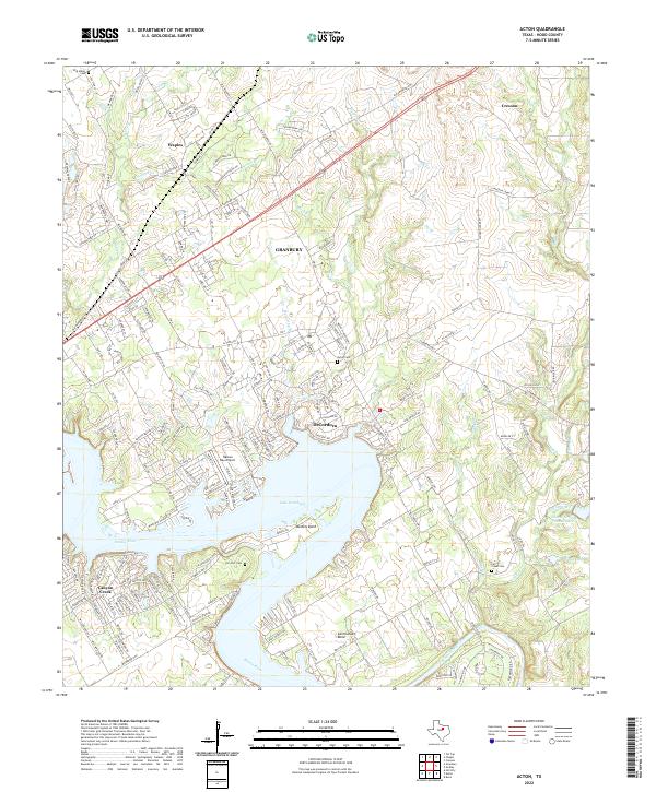 USGS Topographic Map – Acton