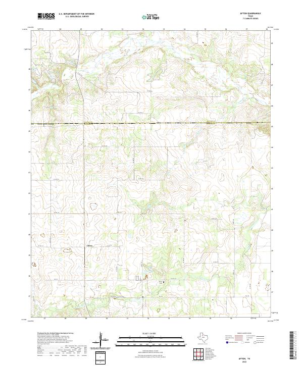 USGS Topographic Map – Afton