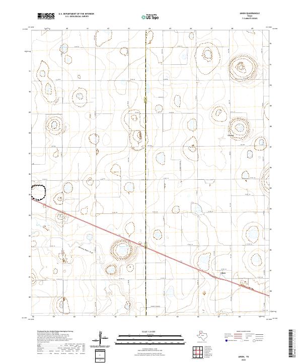 USGS Topographic Map – Aiken