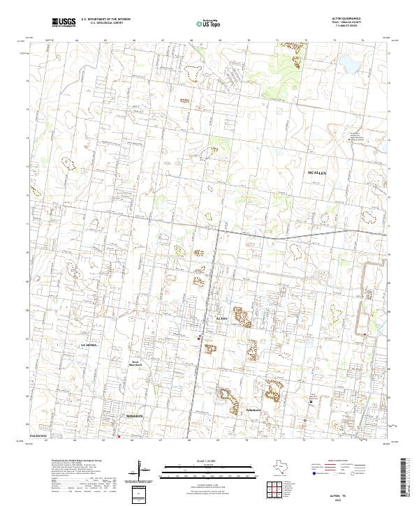 USGS Topographic Map – Alton