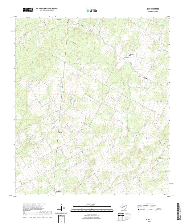 USGS Topographic Map – Alum