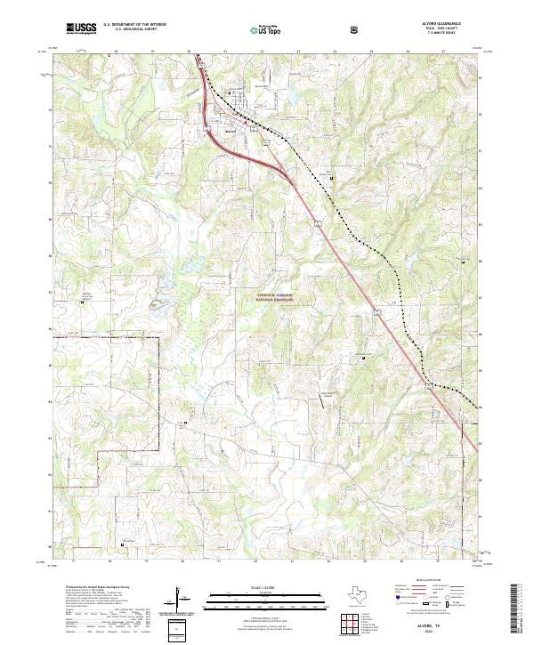 USGS Topographic Map – Alvord