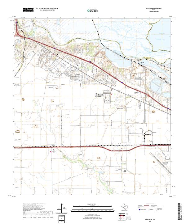 USGS Topographic Map – Annaville
