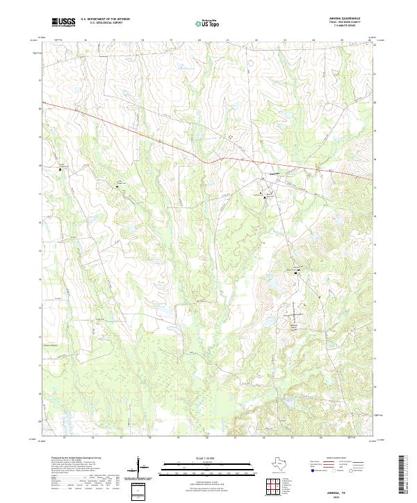USGS Topographic Map – Annona